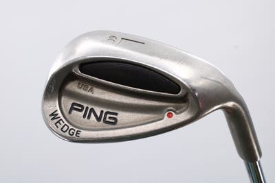 Ping i Wedge Wedge Lob LW 60° Stock Steel Shaft Steel Stiff Right Handed Red dot 36.75in