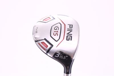Ping G15 Fairway Wood 3 Wood 3W 15.5° Ping TFC 149F Graphite Ladies Right Handed 41.75in