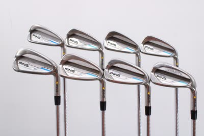 Ping 2015 i Iron Set 3-PW Ping CFS Distance Steel Regular Right Handed Yellow Dot 39.5in