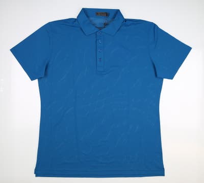 New Mens G-Fore Golf Polo X-Large XL Mykonos MSRP $120 G4MS21K31
