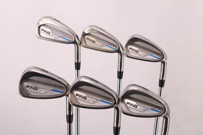 Ping 2015 i Iron Set 5-PW Nippon NS Pro Modus 3 Tour 105 Steel Regular Right Handed Green Dot 38.25in