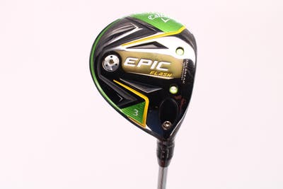Callaway EPIC Flash Fairway Wood 3 Wood 3W 15° Project X Even Flow Green 65 Graphite Stiff Right Handed 43.0in