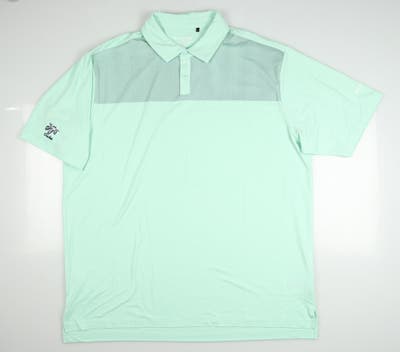 New W/ Logo Mens Columbia Journey Polo XX-Large XXL Green MSRP $50 19F06MP