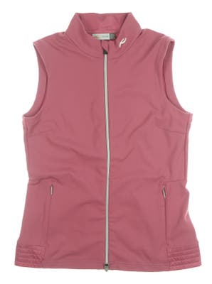 New Womens KJUS Golf Vest Medium M Pink MSRP $249 LG40-H01