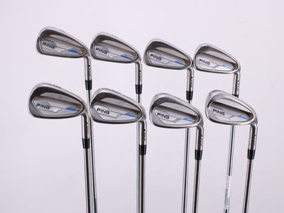 Ping 2015 i Iron Set 4-PW GW Ping CFS Distance Steel Stiff Right Handed Black Dot 38.75in