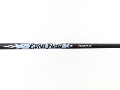 Used W/ Left Handed Adapter Project X EvenFlow Black 75g Driver Shaft X-Stiff 44.0in