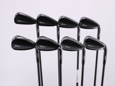 Ping G710 Iron Set 5-PW GW SW Accra I Series Graphite Stiff Right Handed Black Dot 38.75in
