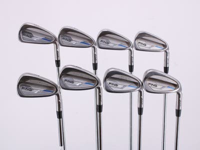 Ping 2015 i Iron Set 3-PW Ping CFS Distance Steel Stiff Right Handed White Dot 39.0in