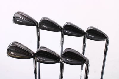 Ping G710 Iron Set 5-PW GW ALTA CB Red Graphite Senior Right Handed Black Dot 38.75in