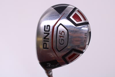 Ping G15 Fairway Wood 3 Wood 3W 16.5° Ping TFC 149F Graphite Regular Left Handed 42.75in