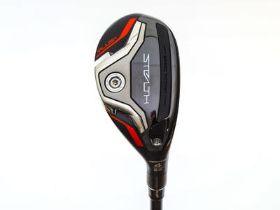 Mint TaylorMade Stealth Plus Rescue Hybrid 4 Hybrid 22° PX HZRDUS Smoke Red RDX HY Graphite Stiff Right Handed 39.75in