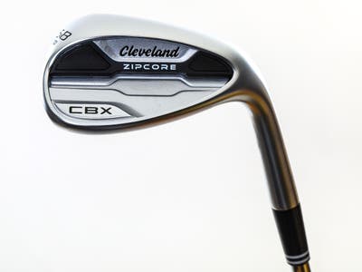 Mint Cleveland CBX Zipcore Wedge Lob LW 58° 10 Deg Bounce Dynamic Gold Spinner TI Steel Wedge Flex Right Handed +2 Degrees Upright 35.5in