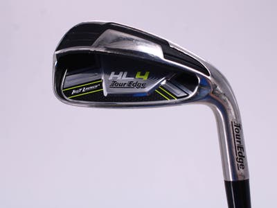 Tour Edge Hot Launch 4 Single Iron 4 Iron FST KBS Tour 90 Steel Stiff Right Handed 38.5in