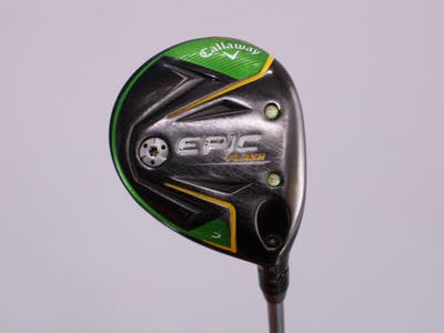 Callaway EPIC Flash Fairway Wood 3 Wood 3W 15° Project X Even Flow Green 65 Graphite Senior Right Handed 43.0in