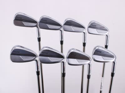 Ping i525 Iron Set 4-PW GW UST Recoil 780 ES SMACWRAP BLK Graphite Stiff Right Handed Red dot 38.5in