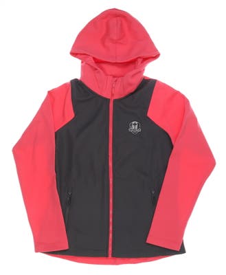New Womens 2020 Ryder Cup Level Wear Camila Hooded Jacket Large L Peony MSRP $108 NQ00L