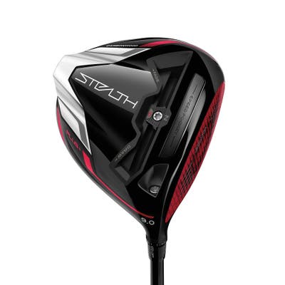 New TaylorMade Stealth Plus Driver 10.5° PX HZRDUS Smoke Red RDX 60 Graphite Regular Right Handed 45.75in