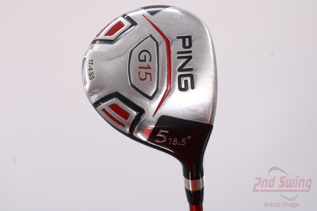 Ping G15 Fairway Wood 5 Wood 5W 18.5° Ping TFC 149F Graphite Regular Right Handed 42.25in