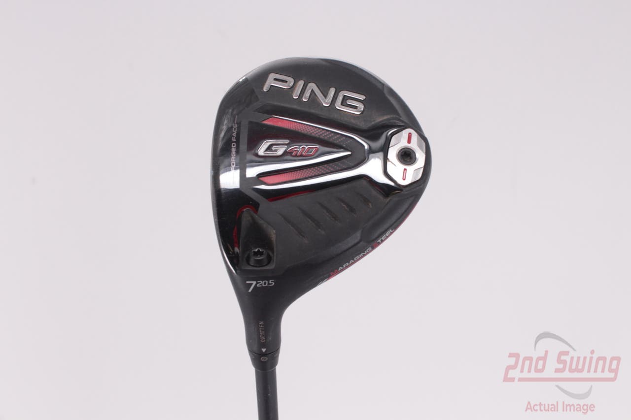 Ping G410 Fairway Wood 7 Wood 7W 20.5° ALTA CB 65 Red Graphite Regular Left Handed 42.75in