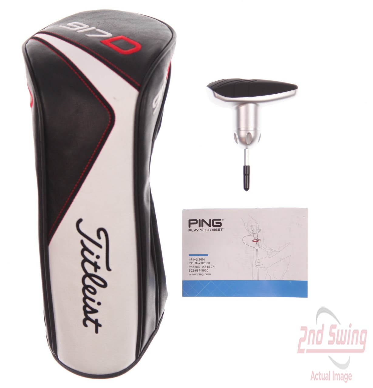 Titleist 917 D3 D2 Driver Headcover w/Ping Tool